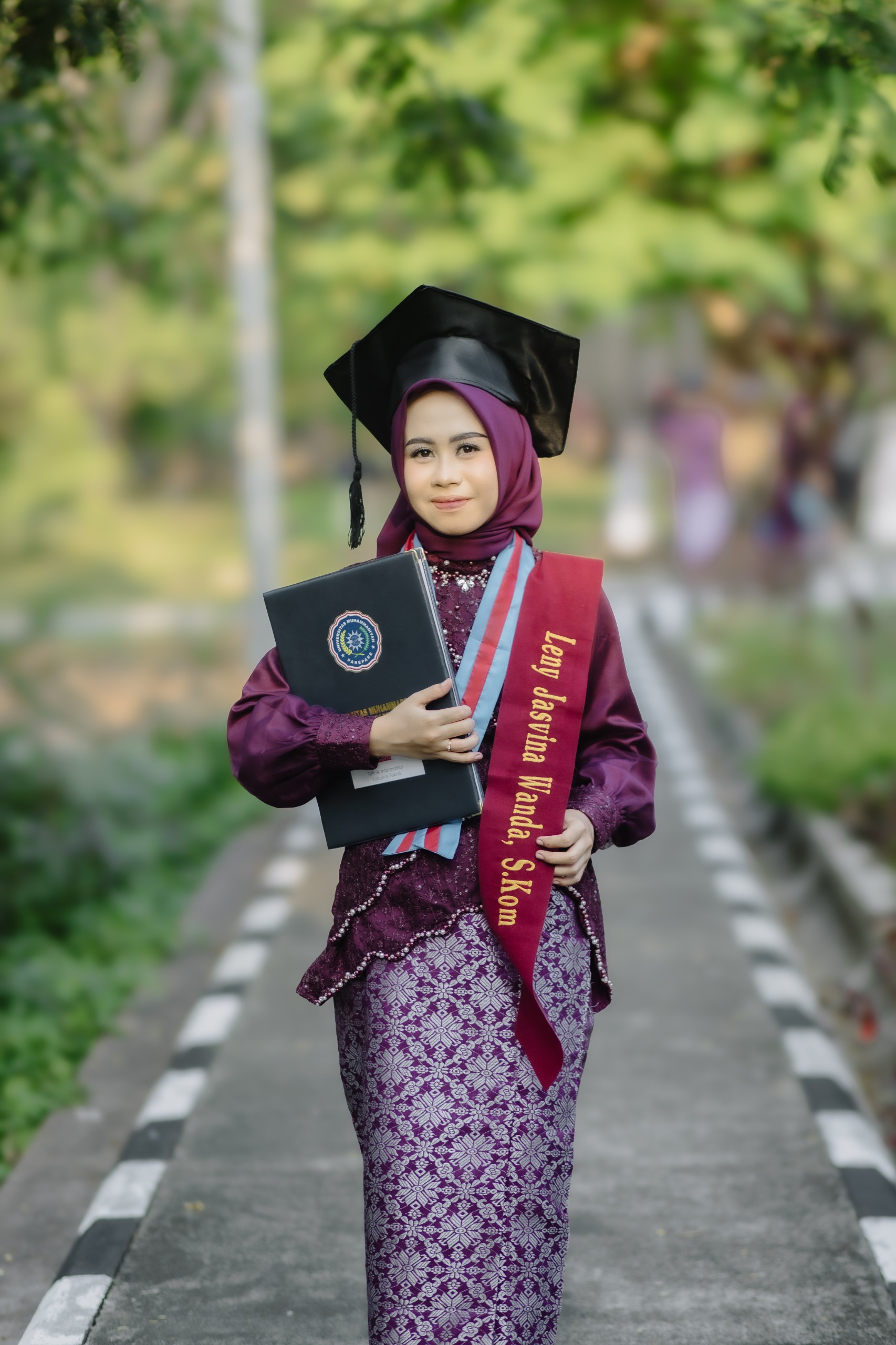 Potret Leny Jasvina Wanda